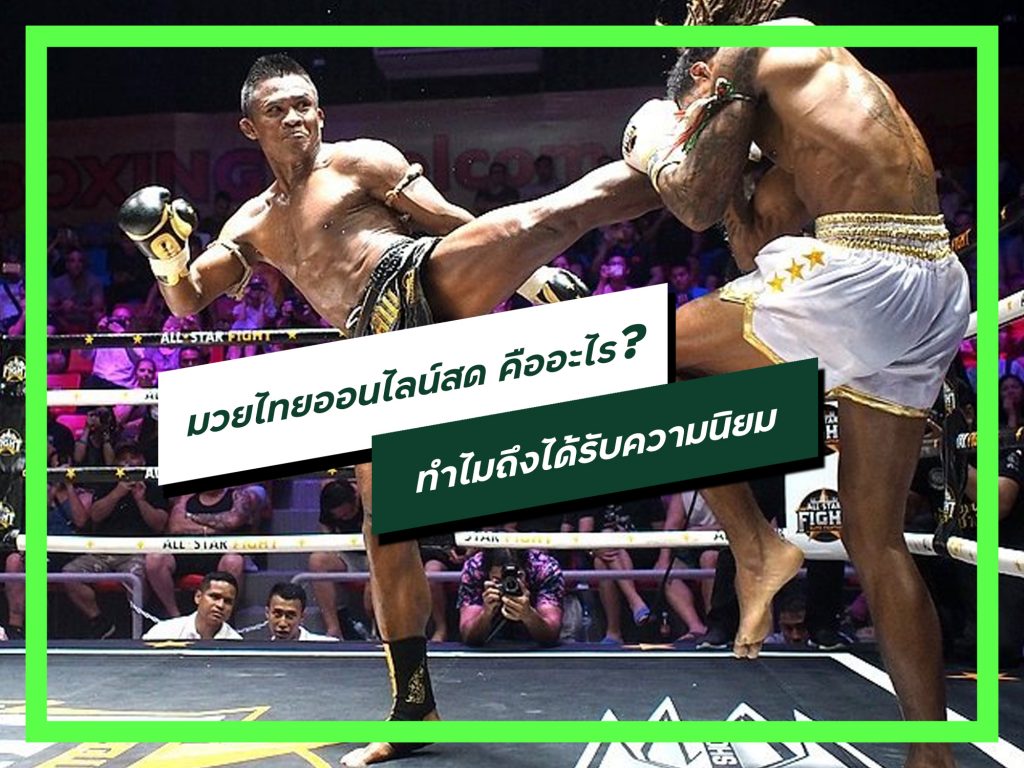 มวยไทยออนไลน์สด คืออะไร ทำไมถึงได้รับความนิยม